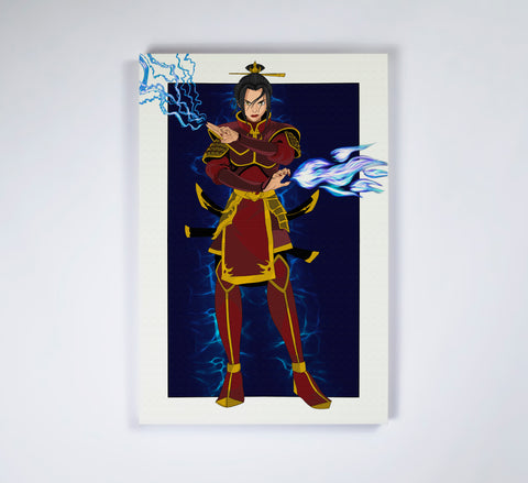 "Azula" Stretched Canvas Frame