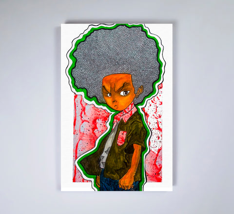 "Huey Freeman" Stretched Canvas Frame