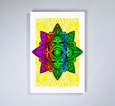 "Deadhead" Stretched Canvas Frame