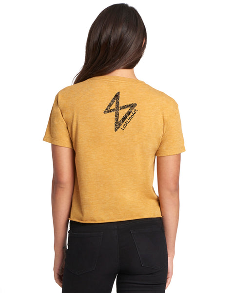 "Azula" Short Sleeve Crop