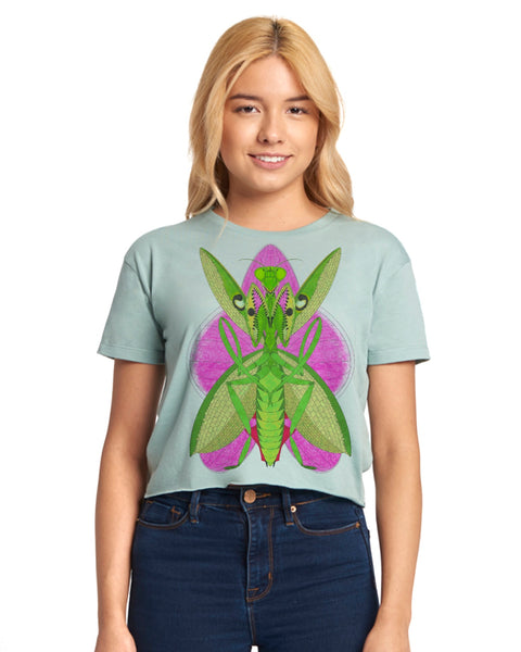 "Mantis" Short Sleeve Crop