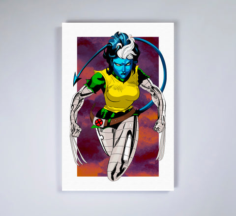 "Utility Rogue" Stretched Canvas Frame